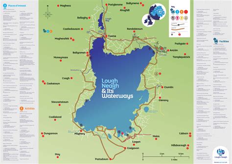 Lough Neagh& Its Waterways Map - Discover Lough Neagh