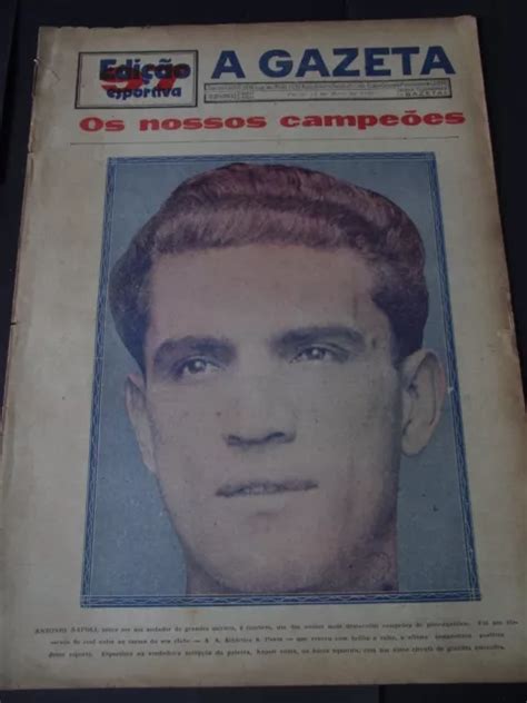 GAZETA ESPORTIVA BRAZIL Football Newspaper 1930 # 97 sao paulo championship £150.00 - PicClick UK