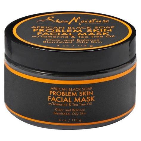 Shea Moisture African Black Soap Problem Skin Facial Mask reviews, photo, ingredients - Makeupalley