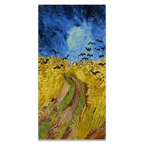 Wheatfield with Crows by Van Gogh – Canvas Giclée Print - Pigment Pool