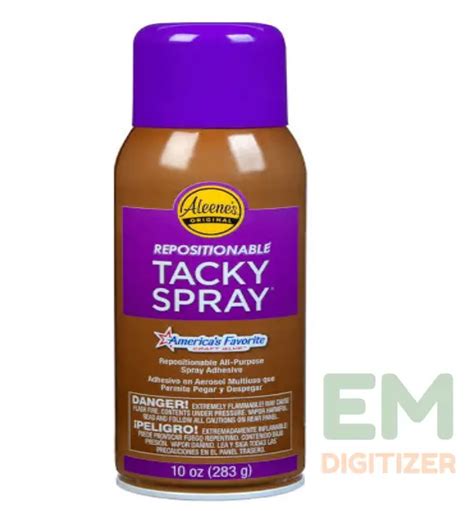 What Is The Best Spray Glue For Fabric? » EMDIGITIZER