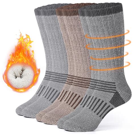 Realtree Mens Socks, Outdoor Merino Wool Long Over the Calf Boot Socks, 2 Pair - Walmart.com