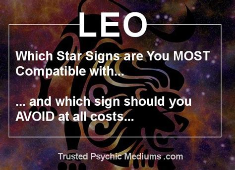 Leo Dates: Which Star Sign is Leo Most Compatible with...