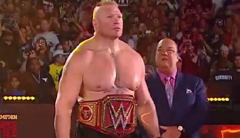 WWE Botched Brock Lesnar's Royal Rumble Entrance