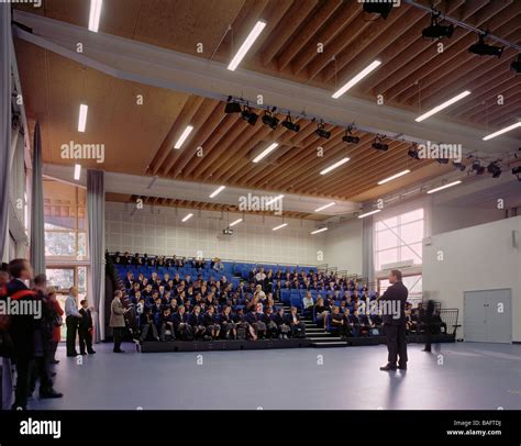 School assembly hall hi-res stock photography and images - Alamy