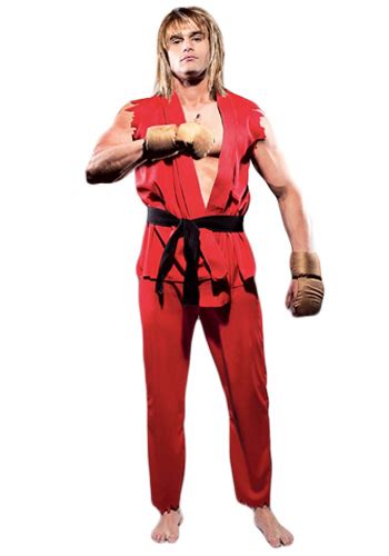 Adult Ken Street Fighter Costume - In Stock : About Costume Shop