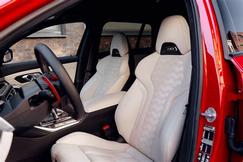 BMW M3 Touring Combines Toronto Red Body With White Interior