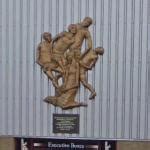 Bradford City Stadium Fire Memorial in Bradford, United Kingdom ...