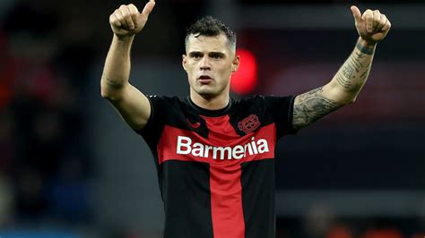 Granit Xhaka explains his 'step forward' leaving Arsenal for Bayer ...