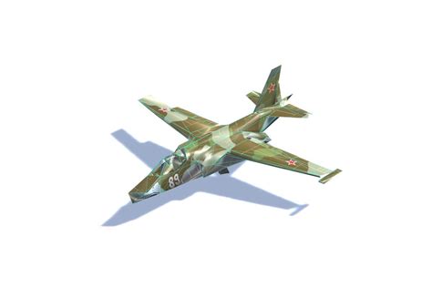 SU-25 Frogfoot Jet Fighter Aircraft