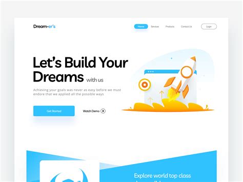 Dream World# Design by Mansoor Gull on Dribbble