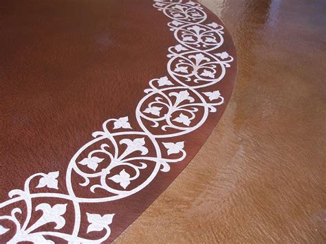 Moon Decorative Concrete | Stencils - Moon Decorative Concrete