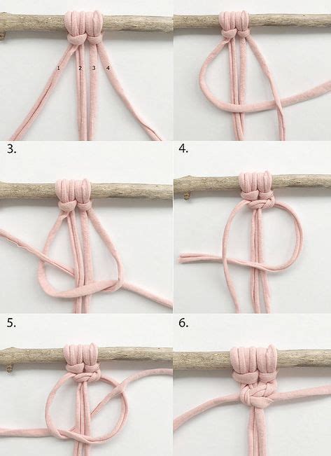 SQUARE KNOT TUTORIAL | Macrame knots tutorial, Macrame knots, Free ...