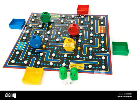 Vintage 1980's Pac-Man board game version of the classic arcade game by NAMCO Stock Photo - Alamy