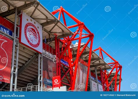 Exterior of Georgios Karaiskakis Stadium Home Arena of Athenian ...