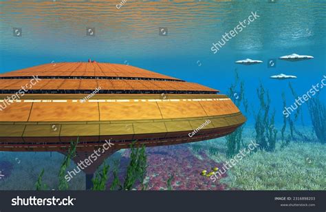 7 Underwater Scifi City Images, Stock Photos & Vectors | Shutterstock