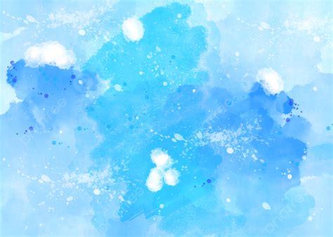 Watercolor Brush Stroke Splatter Blue Gradient Background, Watercolor, Blue Gradient, Splash ...