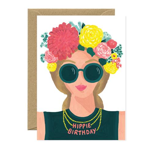 All The Ways To say - Card - Hippie Birthday – mag nation