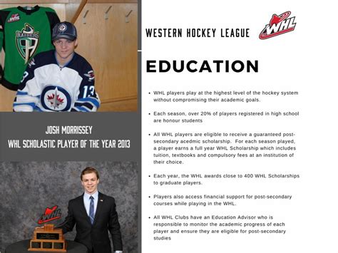 About the WHL - Western Hockey League