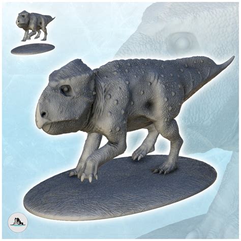 Udanoceratops dinosaur (3) - Wargaming3D