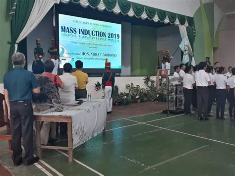 Mass induction 2019 at TARLAC AGRICULTURAL UNIVERSITY – Official ...