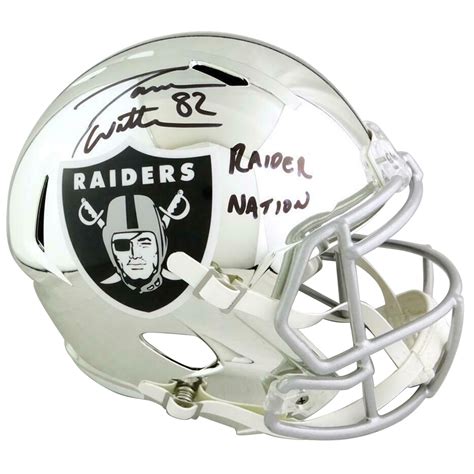 Las Vegas Raiders Authenticated Signed Football Helmets — Ultimate ...