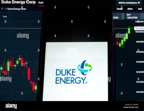 In this photo illustration, a Duke Energy Corporation logo seen displayed on a smartphone with ...