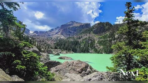 Lake Haiyaha in Rocky Mountain National Park has turned green | 9news.com