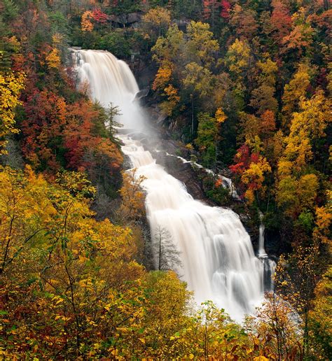 This photograph of Whitewater Falls in western North Carolina was taken this past Wednesday ...