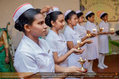 The Oath Taking Ceremony of B.Sc. Nursing Students (185) - USJ ...