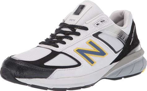 New Balance Leather 990v5 in Gray for Men - Lyst