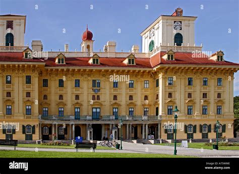 Schloß Esterhazy in Eisenstadt Österreich Esterhazy Palace Austria Stock Photo - Alamy