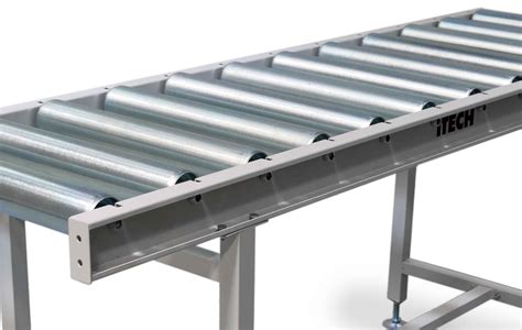 HD Roller Conveyor Table with Legs L = 200 cm | Conveyor, Used ...