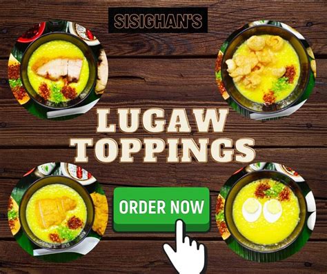 Sisighan's - Sisighan's LUGAW TOPPINGS ALWAYS AVAILABLE...