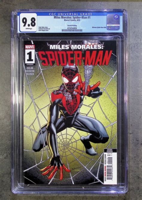 Miles Morales Spider-Man #1 (2023 Marvel Comics) 2nd Print CGC 9.8 ...