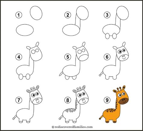 Easy animals To Draw For Kids | Rediscovered Families