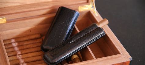 Leather Cigar Cases