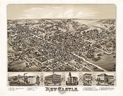 New Castle, Indiana, 1884 - Art Source International