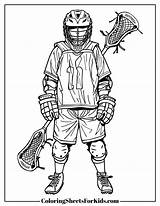 Lacrosse Coloring Pages Free Downloads  Coloring Sheets For Kids sketch template