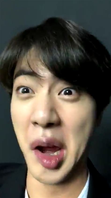 20+ Selections 1 Reply 0 Retweets 3 Likes - Bts Jin Funny Face, HD Png Download Free Downloads ...