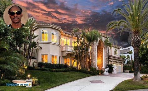 The gigantic mansion bought by Snoop Dogg in California