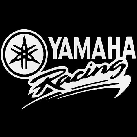 2pcs Yamaha Racing Flag Vinyl Decal Sticker Emblem Stickers Automotive Parts & Accessories