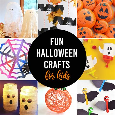 45 Cute, Easy Halloween Crafts for Kids - It's Always Autumn