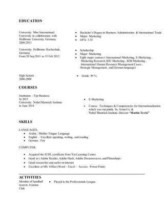 Menna essam cv copy | PDF