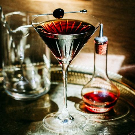 Bourbon Manhattan Cocktail Recipe