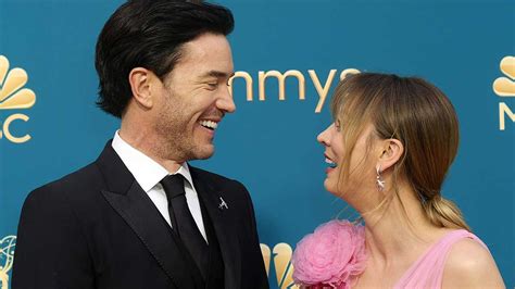 Emmys 2022: Kaley Cuoco & Tom Pelphrey caught in sweet moment during red carpet debut | HELLO!