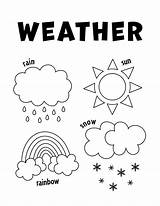 Free Weather Coloring Pages And Printable Game ⋆ The Hollydog Blog sketch template