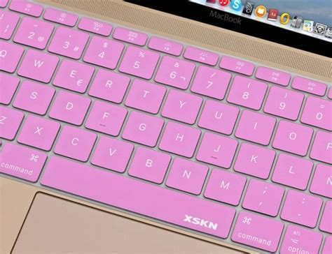 Pink Apple Laptop Keyboard