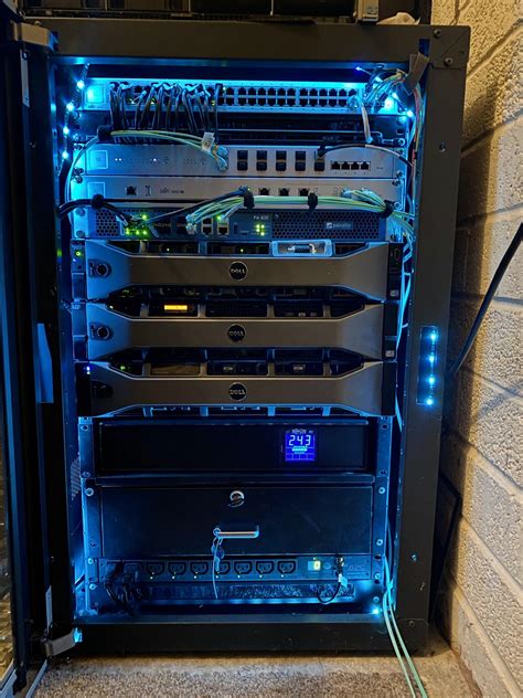 Tidied Up The Server Rack : homelab