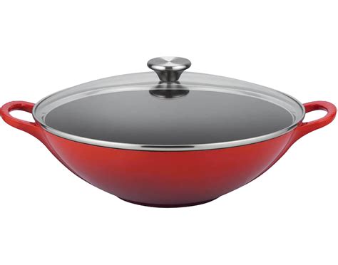 Le Creuset Wok | Wok, Cast iron wok, Turquoise kitchen